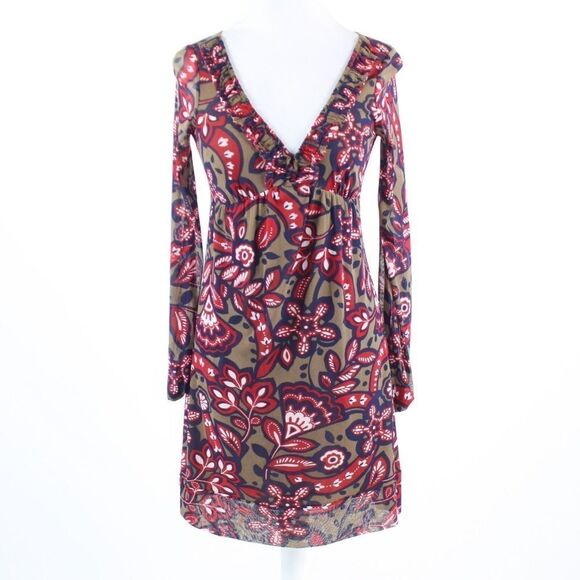 Brown red INTERNATIONAL CONCEPTS dress P - Picture 1 of 8